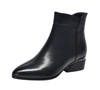 Uwdiohq Botas cuissardas Mujer Negras tacón Alto de Mujer Felpa Cremallera | Botas De Mujer Zapatillas Altas Marrones Marron Agua Talla 40 Muje r Alta Nieve Impermeable Zapatos Bajas Charol Con Cordones