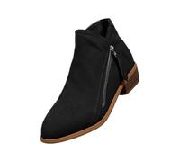 Uwdiohq Botas media caña mujer otoño invierno tacón para Botas tacón finas | Botas Militares Mujer Zapatillas Trail Botines Comodos Rain Boots Pelo Muje r De Agua Para Nieve Moteras Cuña Pelito Altas