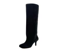 Uwdiohq Botas Media caña Mujer otoño Invierno y de otoño, Media Alto | Botas Australianas Mujer Zapatillas Impermeables Bota De Agua Altas Zapatos Para El Frio Y Ni eve Afua Estampadas Nordikas