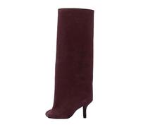 Uwdiohq Botas Media caña Mujer otoño Invierno y de otoño, Media Alto | Botas Australianas Mujer Zapatillas Impermeables Bota De Agua Altas Zapatos Para El Frio Y Ni eve Afua Estampadas Nordikas