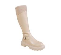 Uwdiohq Botines cómodos para trabajar todo el mujer, hebilla con ajustable. | Botas Mujer Invierno Moto Hombre Botines Piel Marrones De Agua Lluvia Bo tas Bota Nieve Negras Altas Goma Planas Cas ual