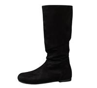 Uwdiohq Botines Elegantes para Fiesta Boda Botas para Retro de y Cabeza | Botas Refresh Mujer Zapatillas Casual Impermeables Hombre Zapatos Para Lluvia Anchas De Agua Cortas Ancho Especial Botin