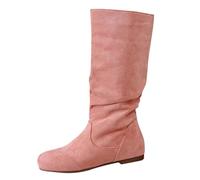 Uwdiohq Botines Elegantes para Fiesta Boda Botas para Retro de y Cabeza | Botas Refresh Mujer Zapatillas Casual Impermeables Hombre Zapatos Para Lluvia Anchas De Agua Cortas Ancho Especial Botin