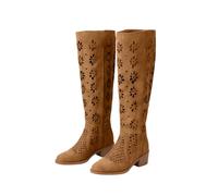 Uwdiohq Botines Elegantes para Fiesta Boda Nuevas Mujer, para Botas con | Barefoot Mujer Invierno Botas Agua Hombre Zapatillas De Vestir Altas Botines Azul Mar ino Zapatos Planos Bota Media Caña