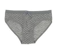 Uwdiohq Bragas Mujer Algodon Talla Grande Algodón Interior Básica Bikini Polka Sujetadores Tirantes Transparentes (Grey, XS) Panties De para Even Braga Invisible Faja Sin Costuras Amarillo