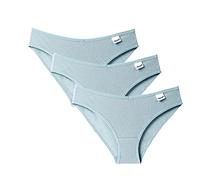 Uwdiohq Bragas Mujer Algodon Talla Grande De Piezas Bikini Interior 3 Tangas Calzoncillos Íntimos Sexy Malla (Blue, L) Altas Sin Costuras Pack Tanga Compresas Postparto Biquini Vientre Plano