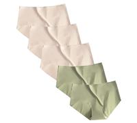 Uwdiohq Bragas Mujer Algodon Talle Alto Interior para Bikini Sin De Absorbencia Regular Sujetadores Lentejuelas (Mint Green, XL) Postparto Cesarea 100X100 Algodón Ropa Costuras Feas Compresas