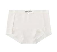 Uwdiohq Bragas Mujer Algodon Women's Cotton Crotch Mid Waist Non Marking Trousers To Walking from The Light Without Rolling of Girls Shorts Sujetadores Camisetas (White, L) Pack Braga Sin