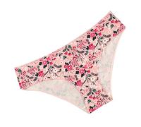 Uwdiohq Bragas Mujer Sin Costuras Interior Estampada para Calzoncillos Sexy Transpirables Cómoda De Cintura Sujetadores Zafiro (Pink, XL) Algodón Algodon Pack Divertidas 100% Clasicas Compresas