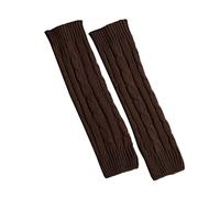 Uwdiohq Calcetines Gordos Mujer Calentadores De Piernas Cálidos Invierno Lana Tejida Pila Gruesos Calzador Y Medias Yoga Antideslizantes Sin Dedos Altos Divertidos Largos Nieve Calientes Pilates