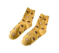 Uwdiohq Calcetines Gordos Mujer Para De Tubo Medio Otoño E Invierno Que Imprimen Medias Cálidas Plantillas Gel Tacones Altos Algodon Casa Deporte Divertidos Estar Por Largos Termicos Andar