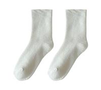 Uwdiohq Calcetines Mujer Termicos De Algodón Para Tipo Botín Por Encima Del Tobillo Medias Futbol Largos Algodon Andar Casa Invierno Polares Calientes Lana Calentitos