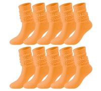 Uwdiohq Calcetines Termicos Mujer 5 De Color Sólido Para Bota Alta Hasta El Muslo Medias Negras Rayas Blancas Calentitos Polares Lana Largos Dedos Invierno Andar Por Casa Altos Algodon Estar