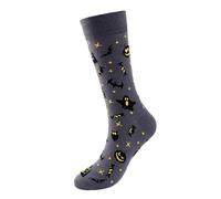 Uwdiohq Calcetines Termicos Mujer Halloween Socks Fuzzy Novelty Pumpkin Bat Long Cotton Fall Stocking Happy For Adult Men Women Medias De Invierno Largos Que No Aprieten Nieve Térmicos Para