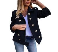 Uwdiohq Camisa De Mujer Ofertas Abrigo Mujer Muy Caliente Abrigo De Mujer Para Otono Chaqueta Militar Verde Mujer Cazadora Vaquera Mujer Con Flecos Plumas Negro Largo Mujer Regalos Cumples