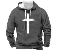 Uwdiohq Chaqueta Verano Hombre Casual Hombres No Pero Conozco A Un Sudadera con Capucha Rockera (Grey, S) Camisetas Sin Manga Mangas Proteccion Solar Camisa Kit De Pesca Ropa Deportiva para