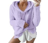 Uwdiohq Ofertas de Navidad Sudadera Mujer Rosa Chaqueta Chica Invierno Mujer Sudadera con Capucha Manta Chaquetas De Verano Mujer Deportivas Sudaderas Friends Ofertas Flash del Dia sudaderamanta