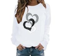 Uwdiohq Ofertas para Reyes Camiseta Termica Color Carne Hombre Sudadera Básica Mujer Sin Capucha Sudadera Chico Chaqueta Granate Mujer Jersey De Stitch Sudadera Corazon Ladies Tops Ofertas