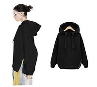 Uwdiohq Ofertas para Reyes Chaqueta Enfermera Sudaderas Adolescentes Sudadera Deportivas Mujer Jerséis Negros Mujer Anchos Chaqueta Basica Negra Mujer Ofertas Flash del Dia Chaqueta Yoga