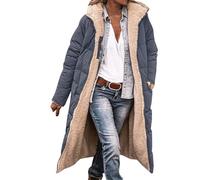 Uwdiohq Ofertas Primavera Mujer Plumon Mujer Invierno Largo Anorak Mujer Invierno Nieve Chaqueta para Invierno Mujer Womens Winter Jacket Chaqueta Polipiel Mujer Mujer