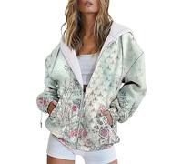 Uwdiohq Ofertas Ropa Cazadora Mujer Entretiempo Sudadera Negra Capucha Mujer Cazadora Vaquera con Borrego Mujer Sport Jacket Women Jersey Pijama Mujer Ofertas Flash del Dia Zip up Hoodie