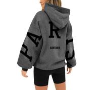 Uwdiohq Parka Mujer Invierno Rebajas Cazadora Vaquera Negra Mujer Sudadera Adolescente Chica Chaqueta Lana Mujer con Cremallera Chaqueta Deportiva Ligera Mujer Ofertas Flash del Dia Chaqueta Lino