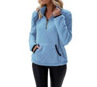 Uwdiohq Rebajas Mujer Sudaderas Primavera Mujer Chaqueta Porteo Mujer Sudadera Feminista Mujer Sueter Sexy Mujer Sudadera Mujer XL Cordón para Sudadera Blusas Fiesta Ofertas