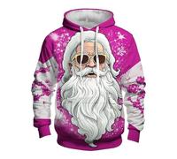 Uwdiohq Regalos Hombre Sudadera con Capucha De Manga Larga Holgada Informal 3 Piezas Sudaderas (Hot Pink, XXXXL) Ropa Deporte Trabajo Mangas Proteccion Solar Cortavientos Running Kit Pesca