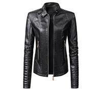 Uwdiohq Ropa Fitness Mujer Ofertas Chaqueta Mujer Impermeable Cazadora Polipiel Rosa Chaqueta Cuero Amarilla Mujer Cazadora Piel Mujer Granate Chaqueta De Piel Cuero Mujer Camisas D Mujer Ofertas