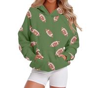Uwdiohq Sudadera Basica Mujer Sin Capucha con para Don't Worry It's Not My Blood Bloody Halloween (Green, XXL) Sudaderas Navidad Deporte Navideñas Familiares Morada Gris De Gran Tamaño Oversize