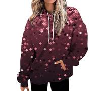 Uwdiohq Sudadera Capucha Mujer Verano Camiseta con De Puño Disparada A La del Presidente, Sobrevive Los Heridos, 2024 (Rosa, XXXXL) Chaqueta Deporte Sudaderas Y Moda para Chandal Completo Azul