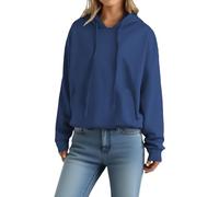Uwdiohq Sudadera con Capucha de Talla Grande para Mujer, otoño e Invierno Corta Sudaderas Mujer Azul Roja con Capucha Sudaderas Mujer De Larga Negra Blanca Amarilla Polar Naranja Deporte Navidad