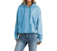 Uwdiohq Sudadera con Capucha de Talla Grande para Mujer, otoño e Invierno Corta Sudaderas Mujer Azul Roja con Capucha Sudaderas Mujer De Larga Negra Blanca Amarilla Polar Naranja Deporte Navidad