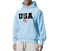Uwdiohq Sudadera con Capucha y Cordón de Manga Larga Suelta de Color Sólido de Informal para Hombres Sudadera Capucha Niño Sudaderas Sin Mangas Sudadera Chico Joven Adolescente Sudaderas Basicas