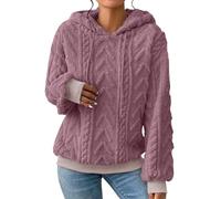 Uwdiohq Sudadera Mujer Oferta Flash Sudadera OT 2024 Sweater Mujer Invierno Chaqueta Cowboy Mujer Chaqueta Cortafrio Mujer Sudadera Manta Nina Sudadera De Borrego Ofertas Flash del Dia Sudadera Rosa
