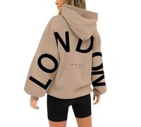 Uwdiohq Sudadera Mujer Talla Grande Con Capucha y Cremallera - Jersey Ligero - Oferta Flash del Día Alimentación - Hoodie Women