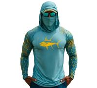 Uwdiohq Sudaderas con Capucha Corta Men's Hooded 50+ Sun with Athletic Fishing Shirts USA Flag Rash Guards T Long Sleeve Niños (Mint Green, XXXL) Disfraz Vigilante De La Playa Hombre Camisa