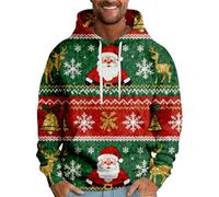 Uwdiohq Sudaderas De Hombre Sudadera Manga Larga para Hombre, Estilo Otoño, con Estampado 3D. Camiseta Deportiva Actividades Al Aire Raras (Mr2, XXXL) Hombres Cremallera Top Deportivo Ropa