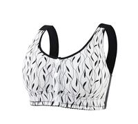 Uwdiohq Sujetador Reductor para Mujer Sujetadores con Cierre Frontal, Ligeramente Forrados, Sin Aros, Camiseta, Todos Los Días, Total, Bralette Cómodo Y Apoyo Uctores Aros (Black, 52) Blanco