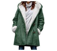 Uwdiohq Tallas Grandes Gabardina Mujer Invierno Ropa Otoño 2026 Abrigo Coreanos Traje Chaqueta Rojo Anorak Para El Frío Extremo Estopa Camiseta
