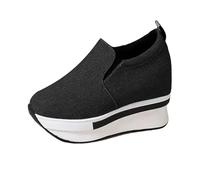 Uwdiohq Zapatillas cómodas Mujer Zapatillas de cuña Cremallera cuña, de, | Botas Mustang De Mujer Agua Hombre Altas Botin Negro Botines Comodos Galochas Bota Ni eve Pelo Piel 43 Con Cortas Hunter Bot