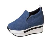 Uwdiohq Zapatillas cómodas Mujer Zapatillas de cuña Cremallera cuña, de, | Botas Mustang De Mujer Agua Hombre Altas Botin Negro Botines Comodos Galochas Bota Ni eve Pelo Piel 43 Con Cortas Hunter Bot