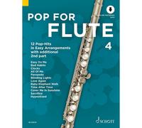 Uwe Bye Pop For Flute 4: 12 Pop-Hits in Easy Arrangements. (Mixed Media Product)