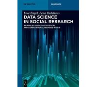 Uwe Engel Lena Dahlhaus E Data Science in Social (Tapa dura) (Importación USA)