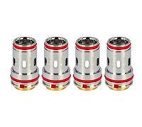 Uwell UN2-3 Mesh Coils (0.2 Ohm), cabezas de vaporizador Crown 5 DL para e-cigarrillo, 4 piezas, sin nicotina