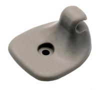 Uwithdanceme Clip de montaje interior para visera solar para Jeep Grand para Cherokee 2003-2005 1AL25BD1AA 1AL24BD1AA 5FS40TL2AB, gancho para visera solar, fácil instalación (gris)