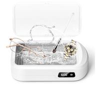 Uwithm Dispositivo de limpieza ultrasónica 49 KHz 640 ml para gafas joyas