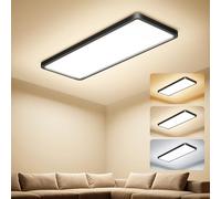 Uwithm Plafon LED Techo Cocina Lampara Techo 58x22x2,9cm Largas Panel
