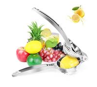 UWOBEFO Exprimidor para Cítricos, Exprimidor Limon Naranjas Manual, 7 cm de Diámetro Exprimidor Zumo Manual, Acero Inoxidable Prensa de Cítricos para Hacer Zumo para Familiar Cocina, Bar, Restaurante