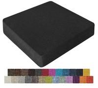 UWOBTN Cojines de Asiento Oficina 40x40 45x45 50x50 Cuadrado Cojin para Silla Cocina Antideslizante Grande Cojin De Suelo para Comedor Patio Bistro Jardín Interior Exterior Hogar(Colour5,50x50x5cm)